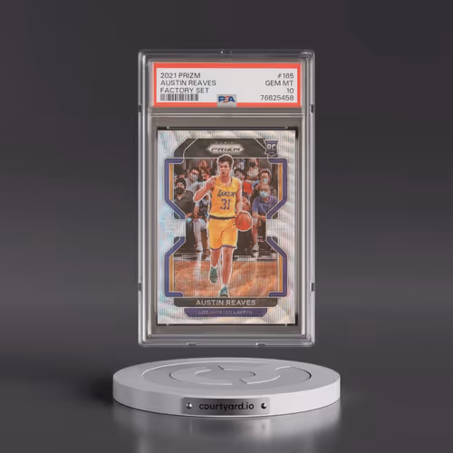 2021 Panini Prizm Factory Set #165 Austin Reaves (PSA 10 GEM MINT)