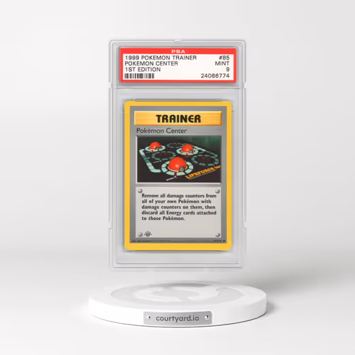 1999 Pokémon Game #85 Pokemon Center - 1st Edition (PSA 9 MINT)