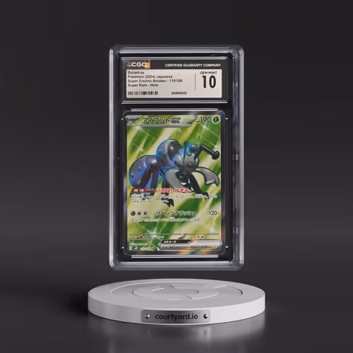2024 Super Electric Breaker - sv8 #119/106 Durant ex - Super Rare Holo (CGC 10 GEM MINT)