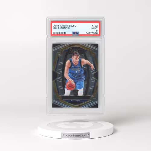 2018 Panini Select #122 Luka Doncic (PSA 9 MINT)