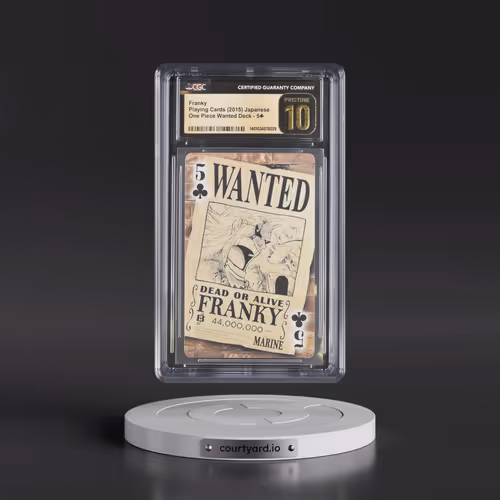 2015 One Piece Wanted Deck (2015) - Japanese #5ÿ Franky (CGC 10 PRISTINE)