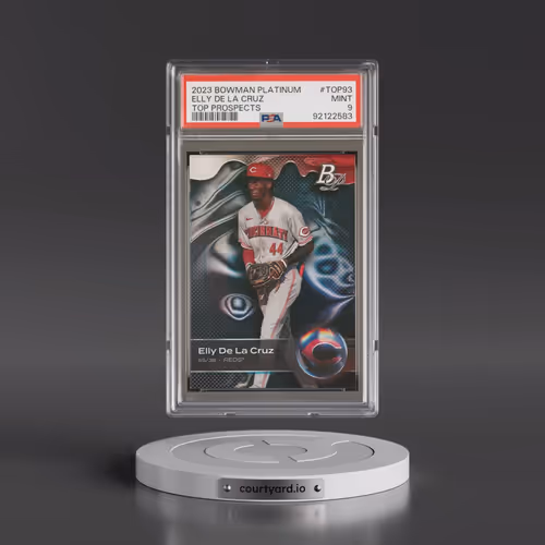 2023 Bowman Platinum Top Prospects #TOP93 Elly de La Cruz (PSA 9 MINT)