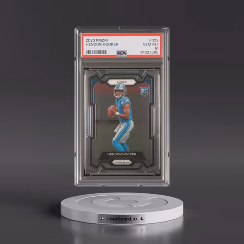 2023 Panini Prizm #329 Hendon Hooker - Base (PSA 10 GEM MINT)