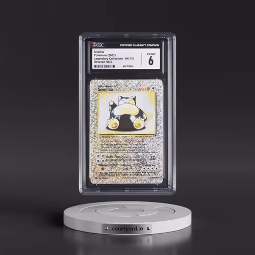 2002 Legendary Collection #64/110 Snorlax - Reverse Holo (CGC 6 EX-NM)