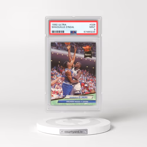 1992 Ultra #328 Shaquille O'Neal (PSA 9 MINT)