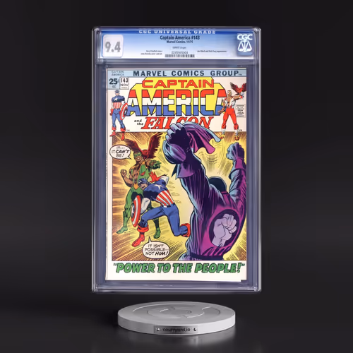 Captain America #143 CGC 9.4 White Pages (Marvel Comics, 11/71) - Universal