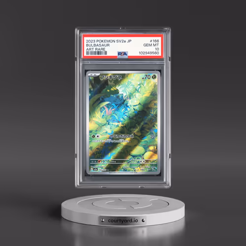 2023 Pokémon Sv2a-Pokemon 151 #166 Bulbasaur - Art Rare (PSA 10 GEM MINT)