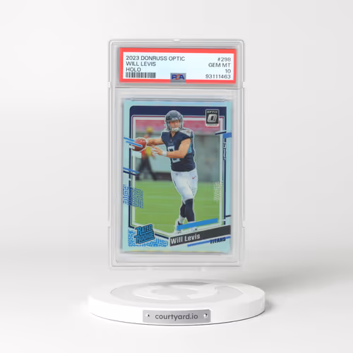 2023 Panini Donruss Optic #298 Will Levis - Holo (PSA 10 GEM MINT)