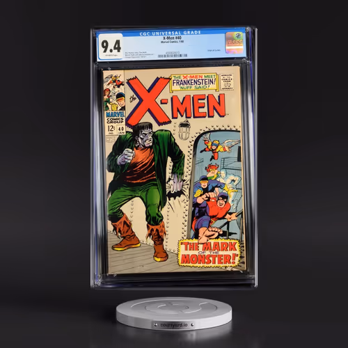 X-Men #40 CGC 9.4 Off-white Pages (Marvel Comics, 1/68)