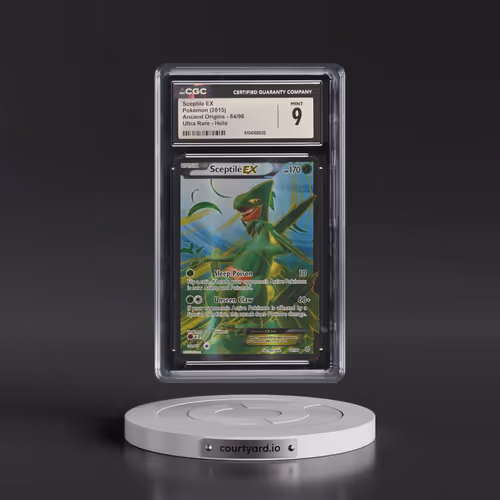 2015 Ancient Origins #84/98 Sceptile EX - Ultra Rare Holo (CGC 9 MINT)