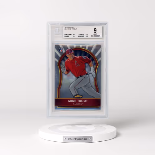 2011 Finest #94 Mike Trout (BGS 9 MINT)