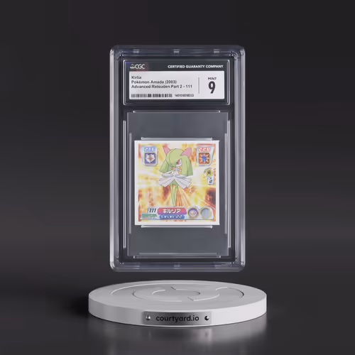 2003 Seal Retsuden 2 (2003 Amada)(AG) #111 Kirlia (CGC 9 MINT)