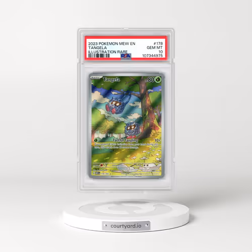 2023 Pokémon Mew EN-151 #178 Tangela - Illustration Rare (PSA 10 GEM MINT)