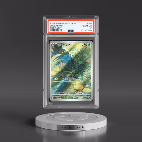 2023 Pokémon Sv2a-Pokemon 151 #166 Bulbasaur - Art Rare (PSA 10 GEM MINT)