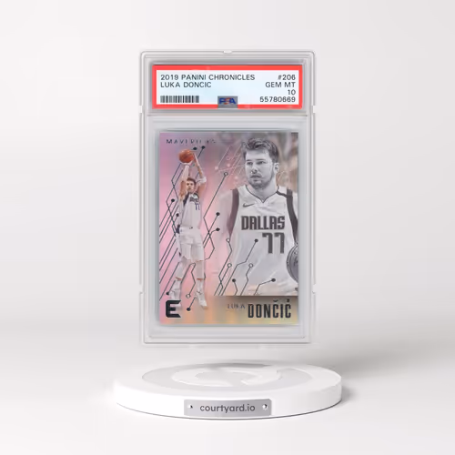 2019 Panini Chronicles #206 Luka Doncic (PSA 10 GEM MINT)