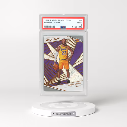 2018 Panini Revolution #40 LeBron James (PSA 9 MINT)