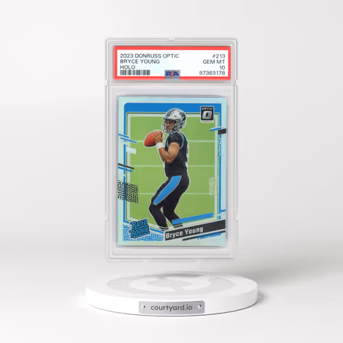 2023 Panini Donruss Optic #213 Bryce Young - Holo (PSA 10 GEM MINT)