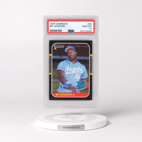 1987 Donruss #35 Bo Jackson (PSA 10 GEM MINT)