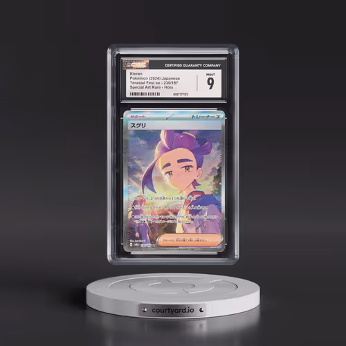 2024 Pokémon Sv8a-Terastal Fest EX #230 Kieran - Special Art Rare (CGC 9 MINT)