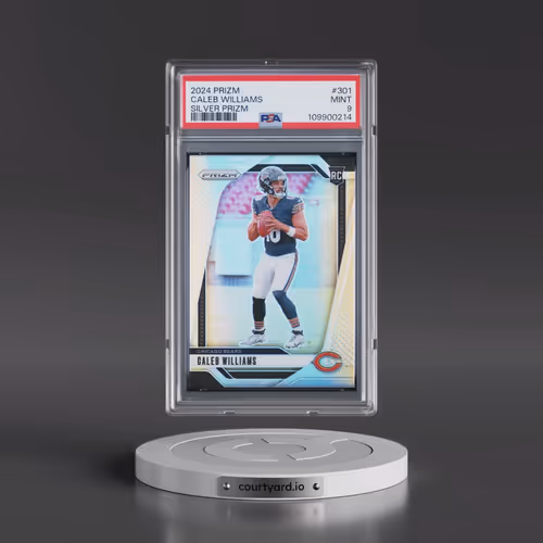 2024 Panini Prizm #301 Caleb Williams - Silver Prizm (PSA 9 MINT)
