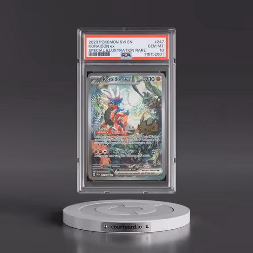 2023 Pokémon Svi EN-Scarlet & Violet #247 Koraidon EX - Holo Special Illustration Rare (PSA 10 GEM M