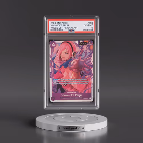 2024 One Piece OP06-Wings of the Captain #069 Vinsmoke Reiju (PSA 10 GEM MINT)