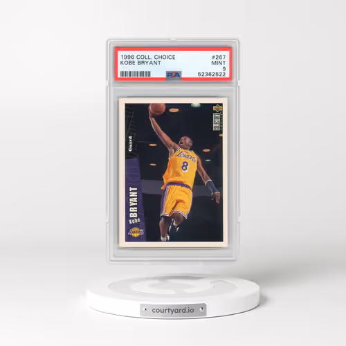 1996 Collector's Choice #267 Kobe Bryant (PSA 9 MINT)