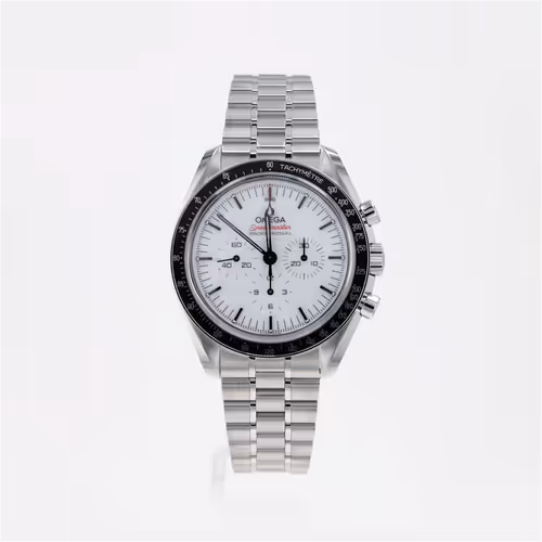 Omega Speedmaster Sapphire Sandwich White Dial
