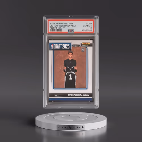 2023 Panini Instant Draft Night #DN1 Victor Wembanyama (PSA 10 GEM MINT)