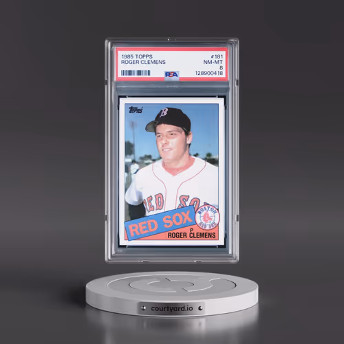 1985 Topps #181 Roger Clemens (PSA 8 NM-MT)