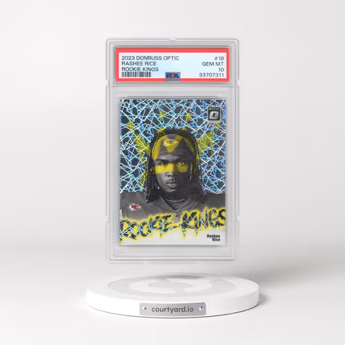 2023 Panini Donruss Optic Rookie Kings #18 Rashee Rice (PSA 10 GEM MINT)