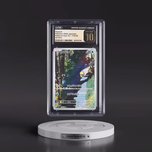 2023 Pokémon Card 151 #175/165 Psyduck - Art Rare Holo (CGC 10 PRISTINE)