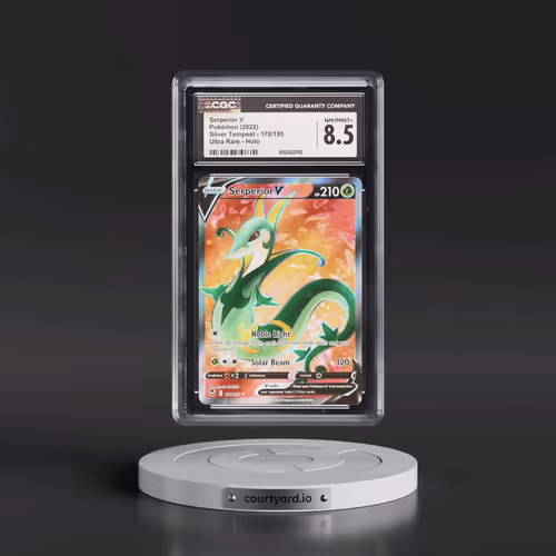 2022 Silver Tempest #170/195 Serperior V - Ultra Rare Holo (CGC 8.5 NM-MT+)