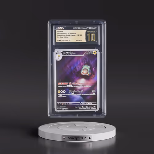 2023 Pokémon SV3-Ruler of the Black Flame #112 Bellibolt - Art Rare (CGC 10 PRISTINE)