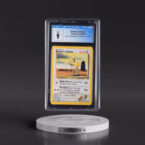 2000 Gym Challenge #61/132 Blaine's Doduo (CGC 9 MINT)