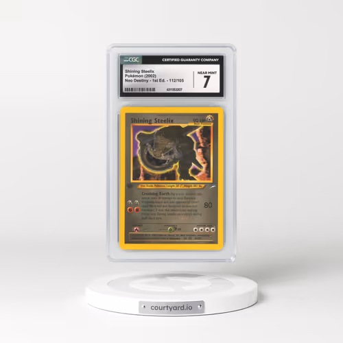 2002 Neo Destiny #112 Shining Steelix - 1st Edition Holo (CGC 7 NM)