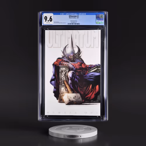 Ultimatum #1 CGC 9.6 White Pages (Marvel Comics, 1/09) - Universal Finch Variant Cover