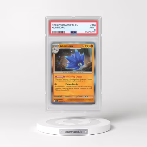 2023 Pokémon Pal EN-Paldea Evolved #126 Glimmora (PSA 9 MINT)