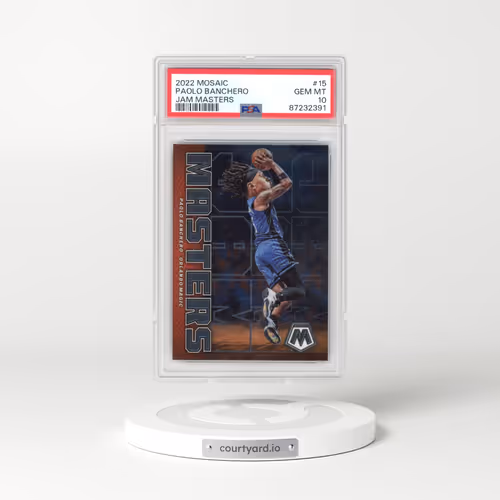 2022 Panini Mosaic Jam Masters #15 Paolo Banchero (PSA 10 GEM MINT)