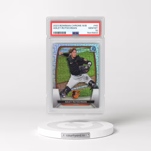 2023 Bowman Mega Box Chrome #40 Adley Rutschman (PSA 10 GEM MINT)