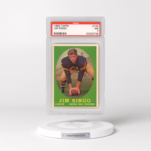 1958 Topps #103 Jim Ringo (PSA 7 NM)
