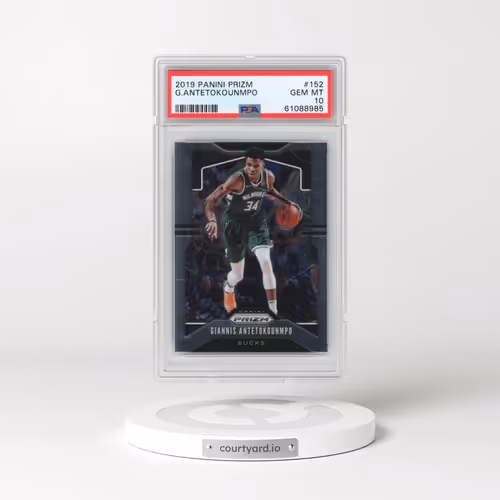 2019 Panini Prizm #152 Giannis Antetokounmpo (PSA 10 GEM MINT)