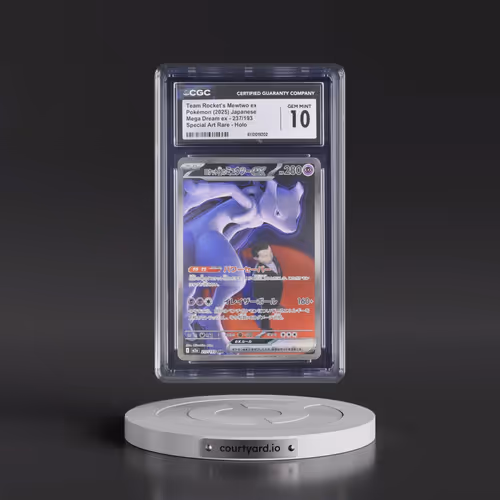 2025 Mega Dream ex - M2a #237/193 Team Rocket's Mewtwo ex - Special Art Rare Holo (CGC 10 GEM MINT)