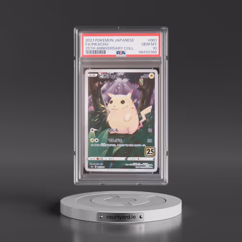 2021 Pokémon 25th Anniversary Collection #001 Pikachu - Full Art (PSA 10 GEM MINT)