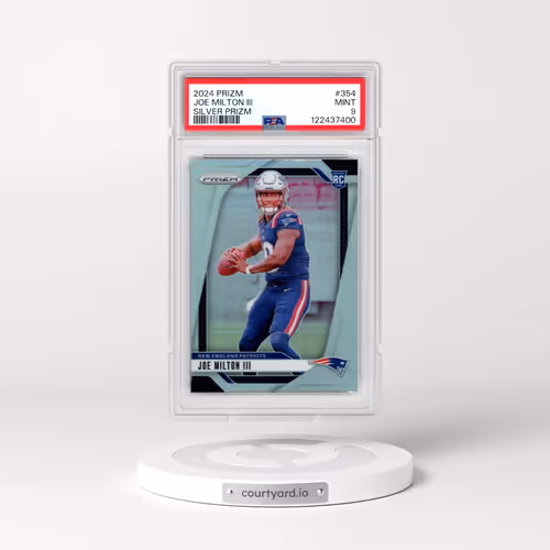 2024 Panini Prizm #354 Joe Milton III - Silver Prizm (PSA 9 MINT)