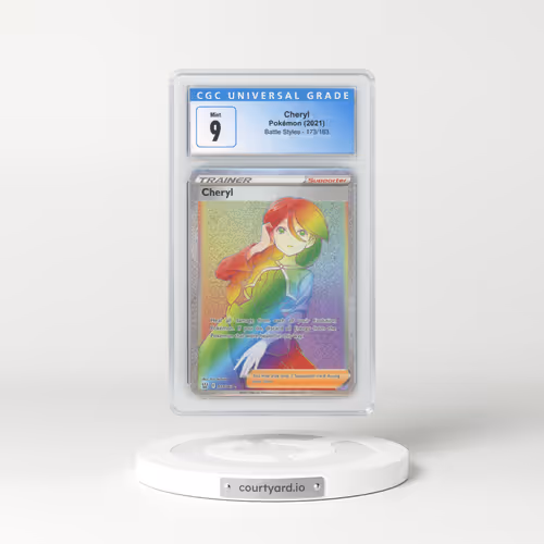 2021 Battle Styles #173 Cheryl - Full Art Holo (CGC 9 MINT)