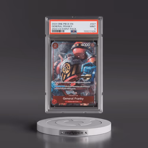 2024 One Piece Championship 2023 Event Pack #027 General Franky (PSA 9 MINT)
