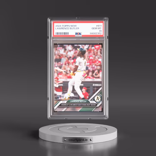 2024 Topps Now #611 Lawrence Butler (PSA 10 GEM MINT)