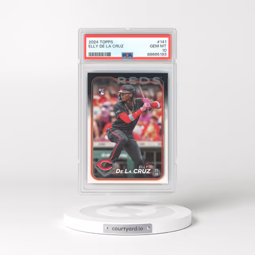 2024 Topps #141 Elly de La Cruz (PSA 10 GEM MINT)