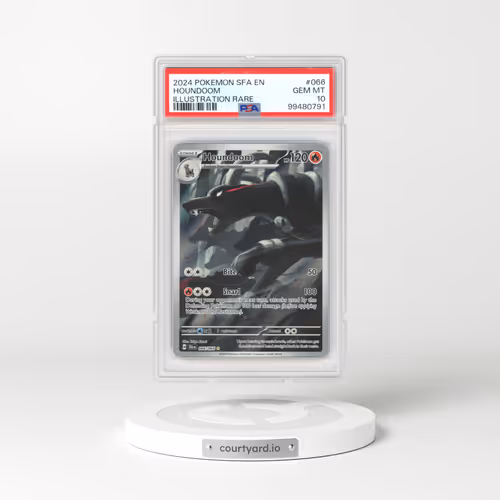 2024 Pokémon Sfa EN-Shrouded Fable #066 Houndoom - Illustration Rare (PSA 10 GEM MINT)